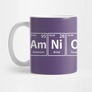 Amniotic (Am-Ni-O-Ti-C) Periodic Elements Spelling Mug